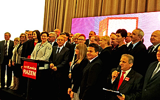 Leszek Miller promował w Olsztynie kandydatów lewicy